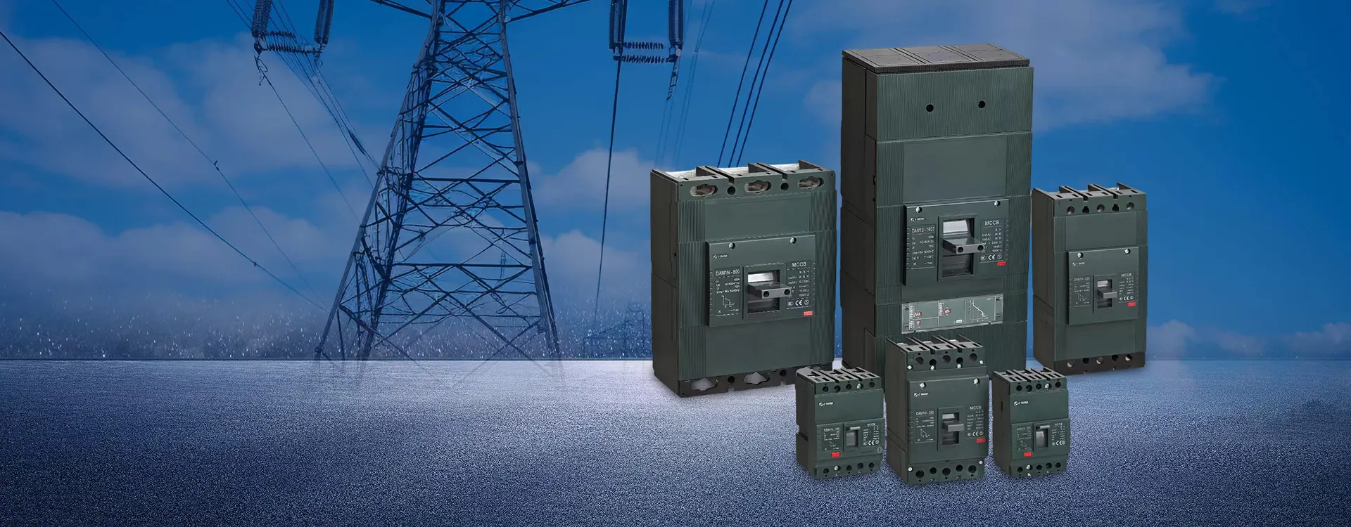 ʻO CDADA Haʻahaʻa-Voltage Uila Hoʻonā - CE hōʻoia ʻia ʻo MCCB MCB DC Breakers no nā papahana ʻoihana a me nā lā.